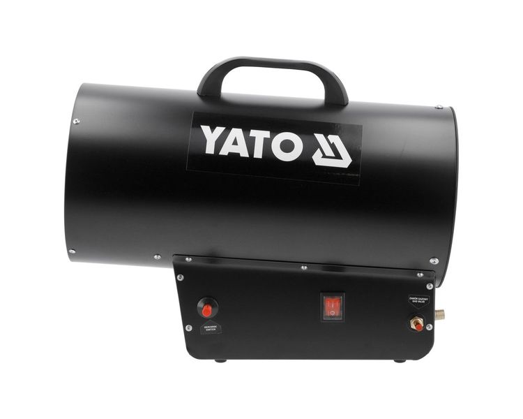 Обогреватель газовый 30 кВт YATO YT-99733, до 300 м2, пьезоподжиг, 2.18 кг/ч фото