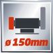 Верстат точильний комбінований EINHELL TH-US 240, 240 Вт, диск 150 мм, стрічка 50х686 мм фото 4