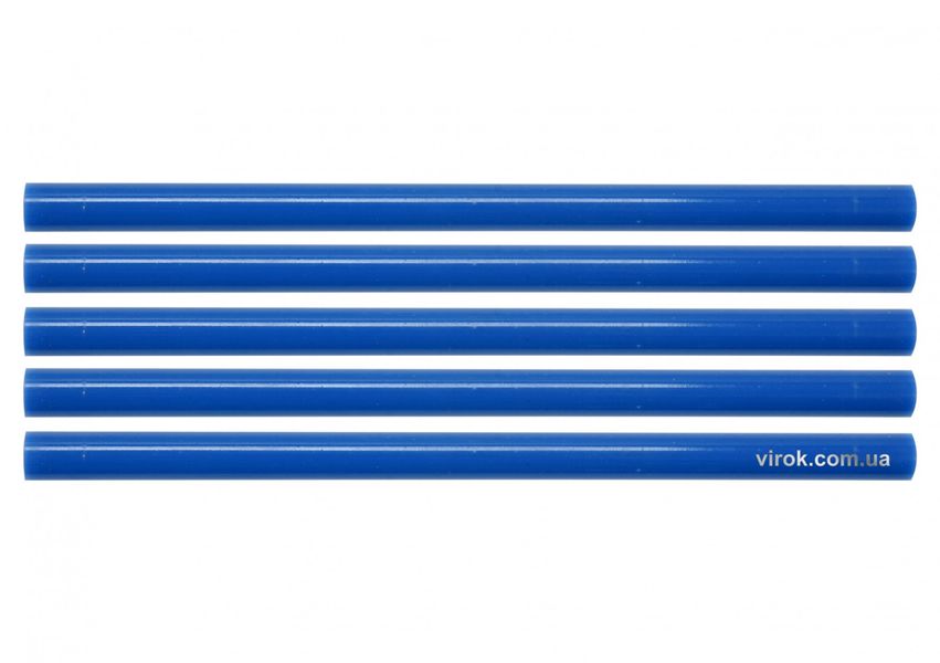 Стрижні клейові сині YATO, 11.2х200 мм, 5 шт. фото