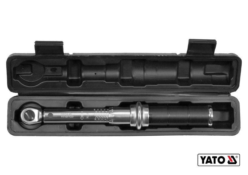 Ключ динамометрический YATO YT-07723, 1/4", 4-20 Нм, 288 мм фото