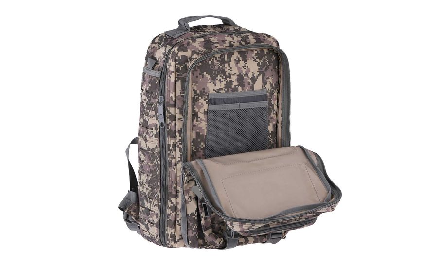 Рюкзак тактичний 2E Tactical 36 L, світлий камуфляж, 	29x46x26 см фото