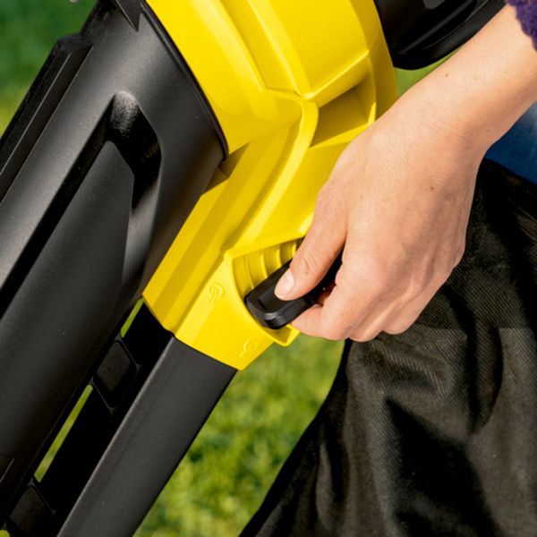 Karcher BLV 18-200 (1.444-100.0) воздуходув-пылесос садовый аккумуляторный 18В, 200 км/ч (без АКБ) фото