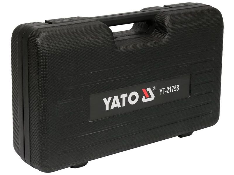 Прес-кліщі обтискні гідравлічні для пластикових труб PEX YATO YT-21758, 16-32 мм, матриці U/TH фото