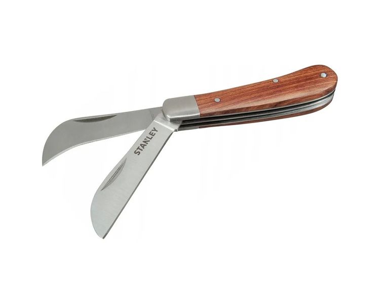 Нож складной STANLEY с двумя лезвиями по 70 мм, STHT0-62687 фото