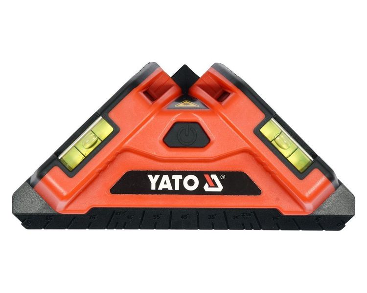 Лазерный уровень для укладки плитки YATO YT-30410, 10 м, угол 90° фото