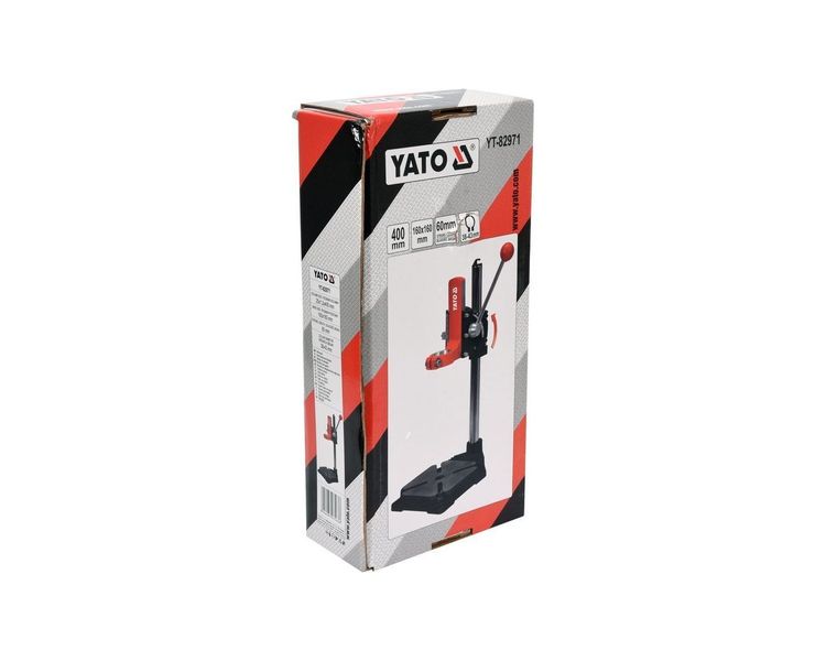 Штатив для дрилі зі зворотною пружиною YATO YT-82971, хід 60 мм фото