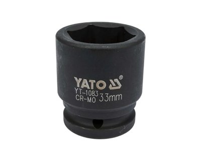 Головка ударная М33 шестигранная YATO YT-1083, 3/4", 56 мм фото