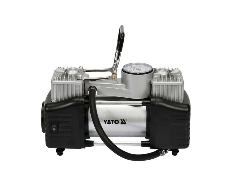 Автомобильный компрессор 12В YATO YT-73462, 60 л/мин, 1 МПа фото
