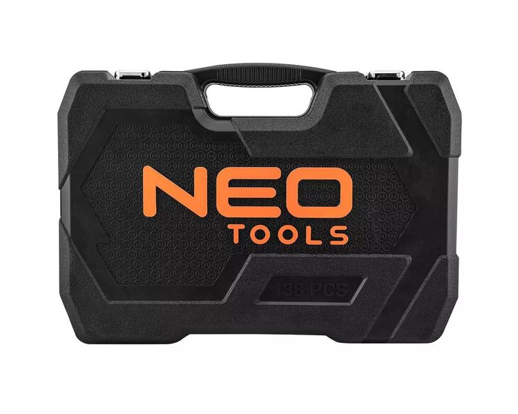 Набор инструментов NEO TOOLS 10-208, 1/2"-1/4", М4-32 мм фото