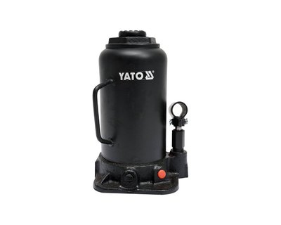 Домкрат пляшковий гідравлічний 20 т YATO YT-17007, 242-452 мм фото