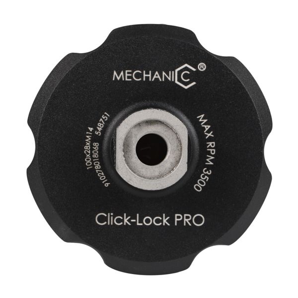 Держатель для АГШК (черепашек) с магнитными основаниями 100 мм Mechanic CLICK-LOCK PRO, М14 фото