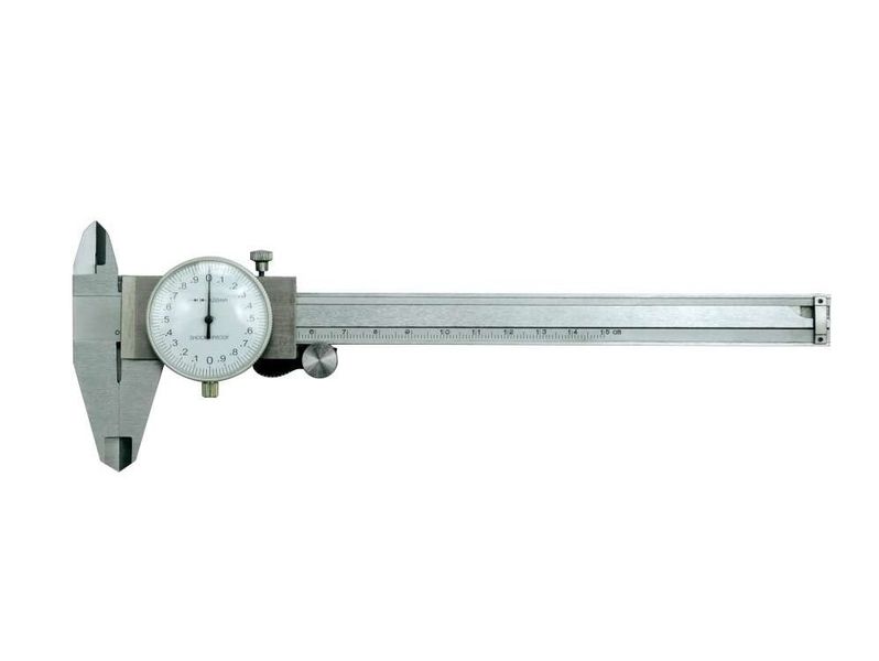 Штангенциркуль стрелочный VOREL 15220, 150 мм фото