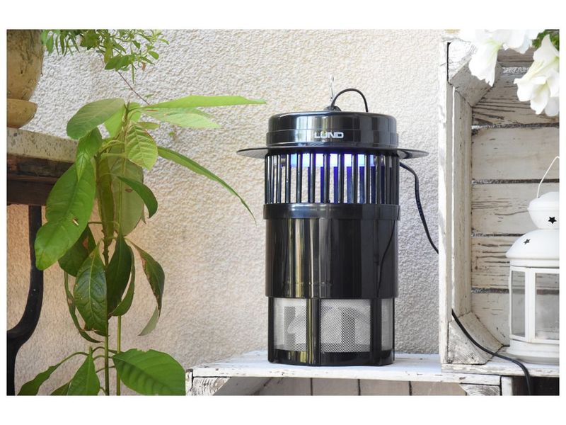 Лампа против насекомых с затягивающим вентилятором LUND 67026, 20 Вт, до 25 м2 фото