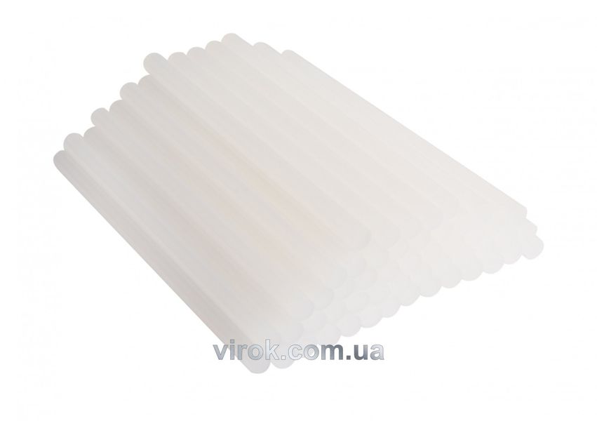 Стержни клеевые белые VOREL, 11x200 мм, 50 шт. фото