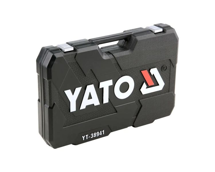 Набір інструментів YATO YT-38941, 1/2"-3/8"-1/4", М3.5-32 мм, 225 од. фото