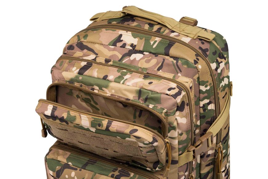 Рюкзак тактический 2E Tactical 45 L, светлый камуфляж, 37x53x24 см фото