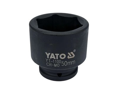 Головка ударна М50 шестигранна YATO YT-1100, 3/4", 72 мм фото