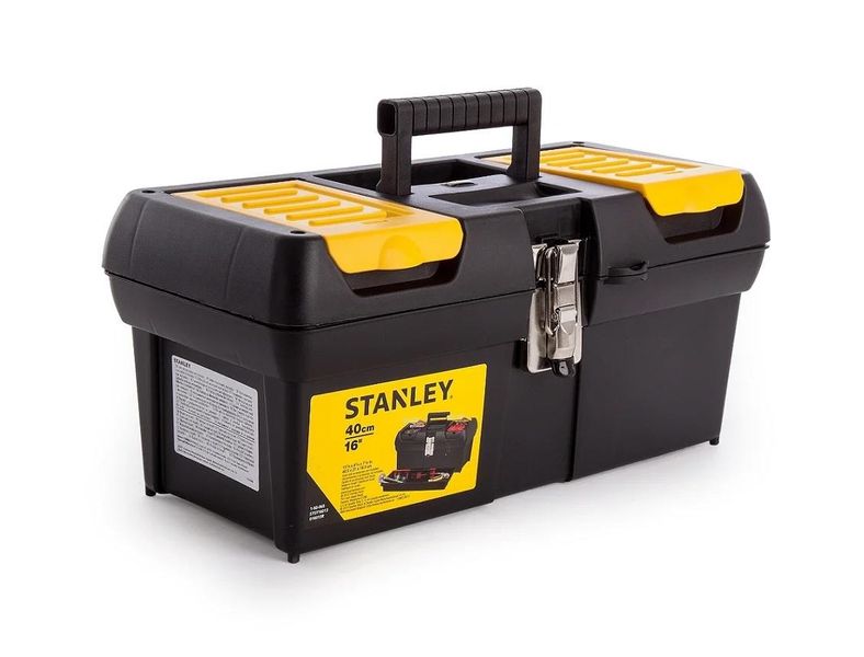 Ящик для інструменту STANLEY серія 2000, 41х20х18 см, 2 органайзера, лоток, металевий замок фото