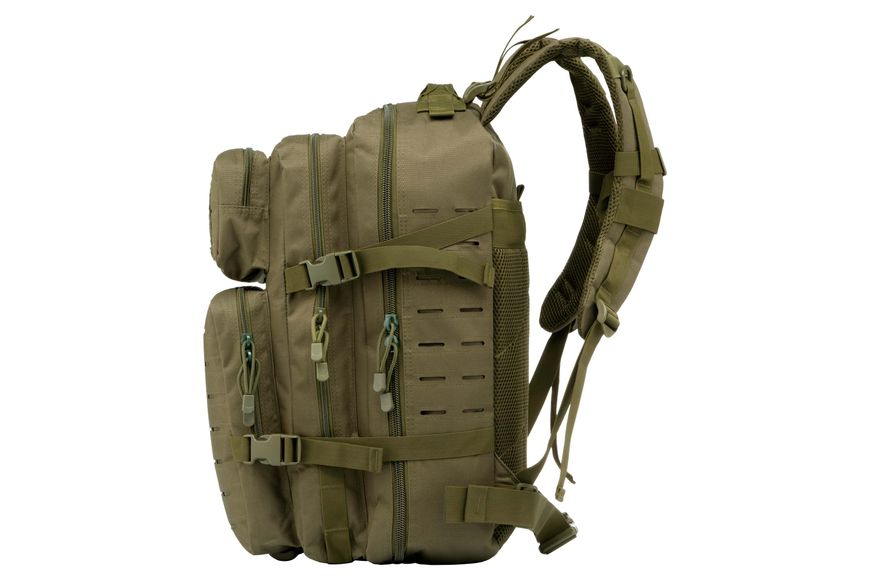 Рюкзак тактичний 2E Tactical 45 L, хакі, 37x53x24 см фото