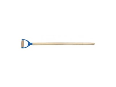 Держак для лопат деревянный 90 см VOREL 99412, Ø 36 мм, пластиковая рукоятка "DY" фото