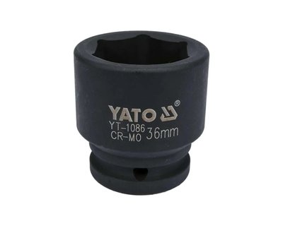 Головка ударна М36 шестигранна YATO YT-1086, 3/4", 56 мм фото