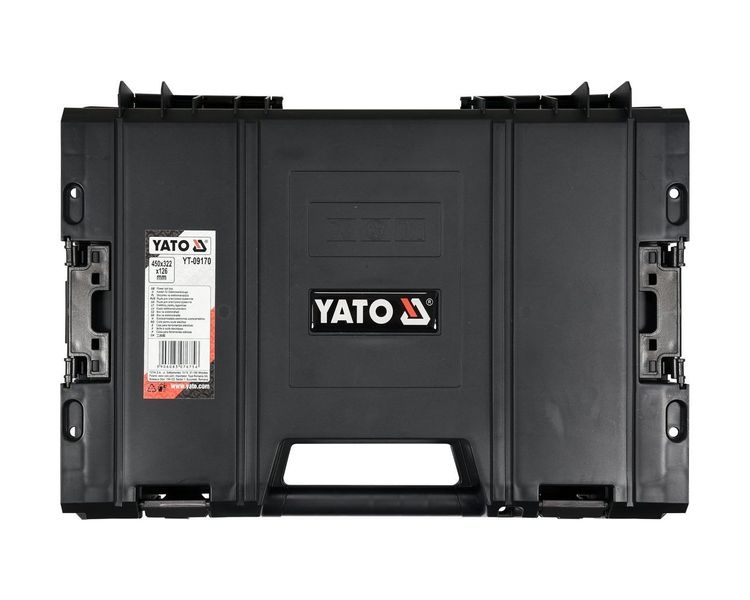 Кейс для електроінструменту герметичний YATO YT-09170, 45x32x12 см фото