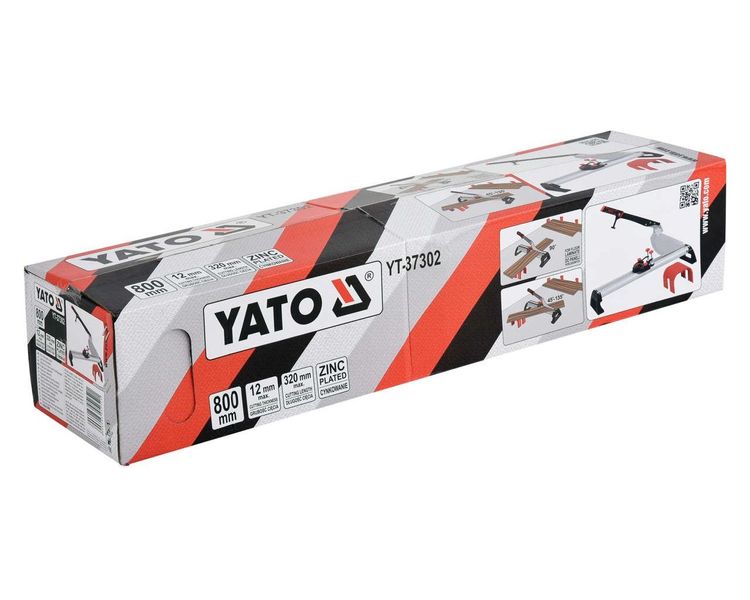 Різак по ламінату YATO YT-37302, 800 мм, до 12 мм фото