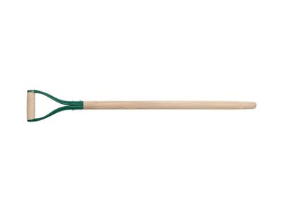 Держак для лопат дерев’яний 90 см VOREL 99413, Ø 36 мм, металева рукоятка “DY” фото