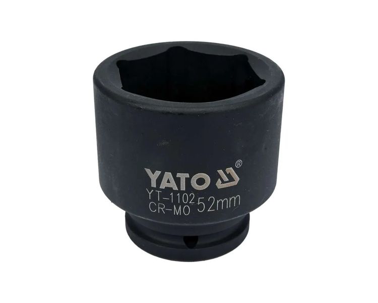 Головка ударная М52 шестигранная YATO YT-1102, 3/4", 72 мм фото