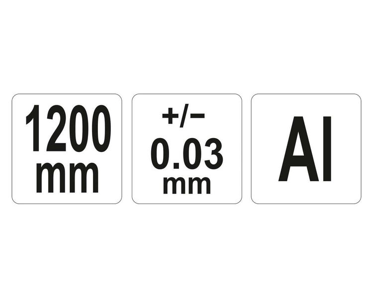 Косинець алюмінієвий Т-подібний для г/к плит YATO YT-70855, 50 х 122 см фото