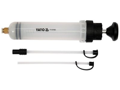 Шприц для технических жидкостей 200мл YATO YT-07083 фото