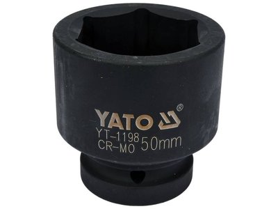 Головка ударна М50 квадрат 1" YATO YT-1198, 73 мм, CrMo фото