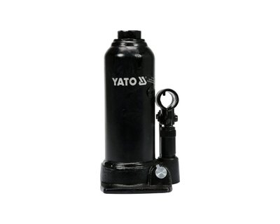 Домкрат пляшковий гідравлічний 5 т YATO YT-1702, 212-468 мм фото