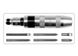 Ударная отвертка механическая YATO YT-2802 с насадками 5/16" и 1/2" SL-PH, 7 шт фото 2