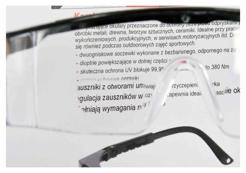 Очки защитные с коррекцией зрения +2.5 диоптрии YATO YT-73614 фото