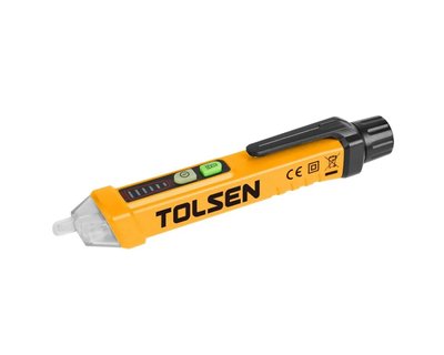 Детектор напруги безконтактний TOLSEN 12-1000 В, LED індикатор, зумер фото