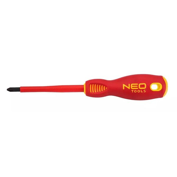 Neo Tools 04-220 набір викруток діелектричних 5 шт, VDE 1000V, PH-SL, сталь S2, TÜV фото