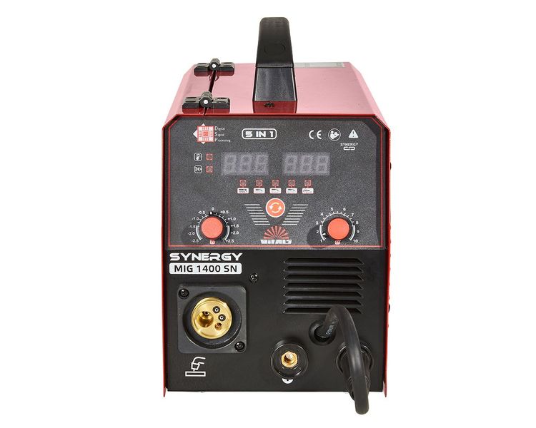 Зварювальний напівавтомат Vitals Master MIG 1400 SN, 4.0 кВА, 140 А, 0.8-1.0 мм фото