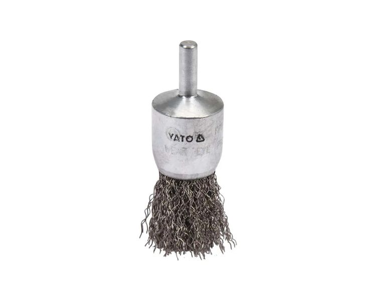Щетка чашечная для дрели с нержавеющей проволокой 25 мм YATO YT-47496 фото