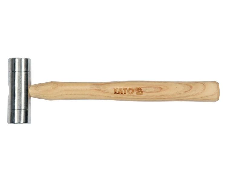 Молоток алюминиевый YATO YT-45280, Ø 30 мм, 280 мм, 150 г фото