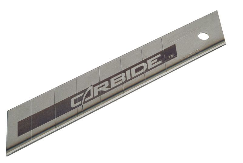 Лезвие с карбид-вольфрамовым напылением STANLEY "Carbide" 18 мм 5 шт фото