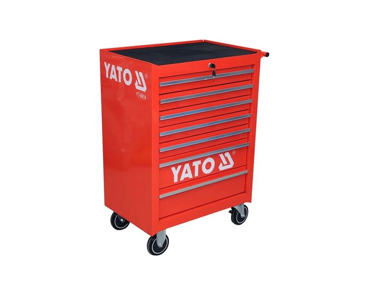 Шкаф для инструментов на колесах YATO YT-0914, 7 ящиков, 995х680х458 мм фото