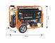 Генератор бензиновый 6.5 кВт NEO TOOLS 04-731, бак 25 л, 85 кг, электростартер фото 15