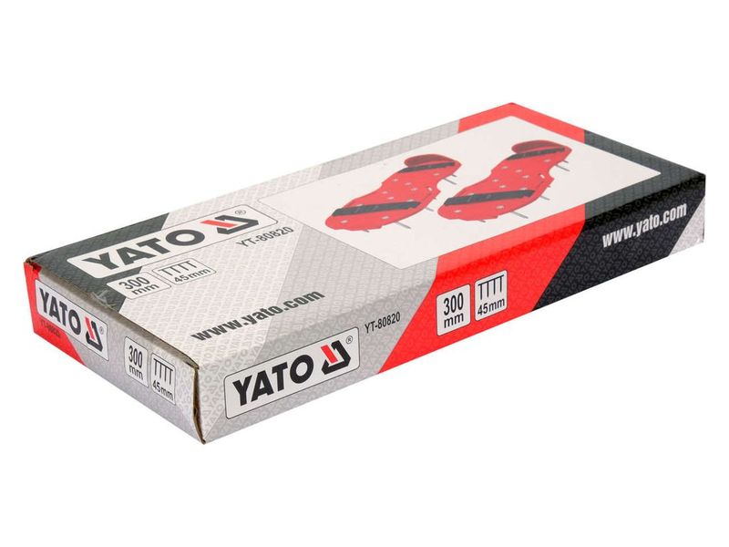 Підошви з шипами на черевики для заливки наливної підлоги YATO YT-80820, 135*300 мм фото