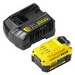 Stanley FatMax SFMCB14M1 акумулятор 4 Аг + зарядний пристрій, 18В