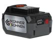 Акумуляторна батарея Könner & Söhnen KS 20V4-1, 4 Аг, 20 В, Li-Ion