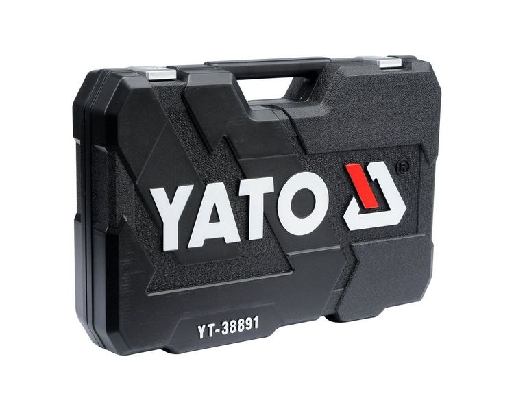 Набор инструментов YATO YT-38891, 1/2"-1/4", М4-32 мм, 109 ед фото