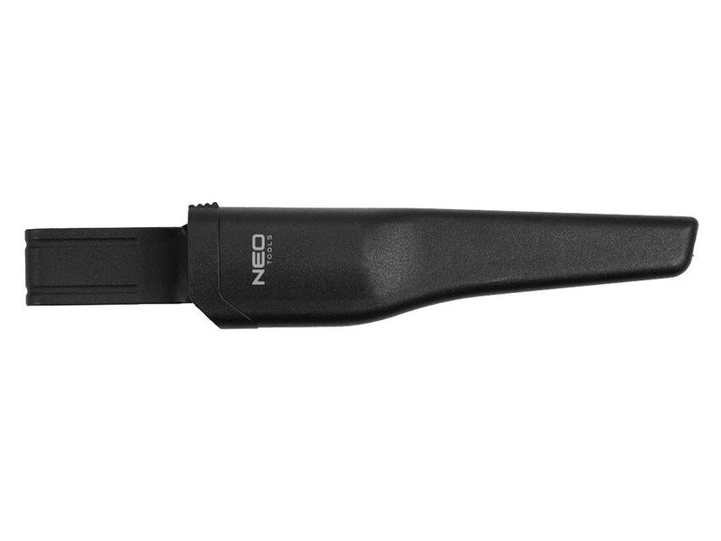 Ніж універсальний з чохлом NEO TOOLS 63-105, лезо 9.5 см, нержавіюча сталь, ручка з TPR фото