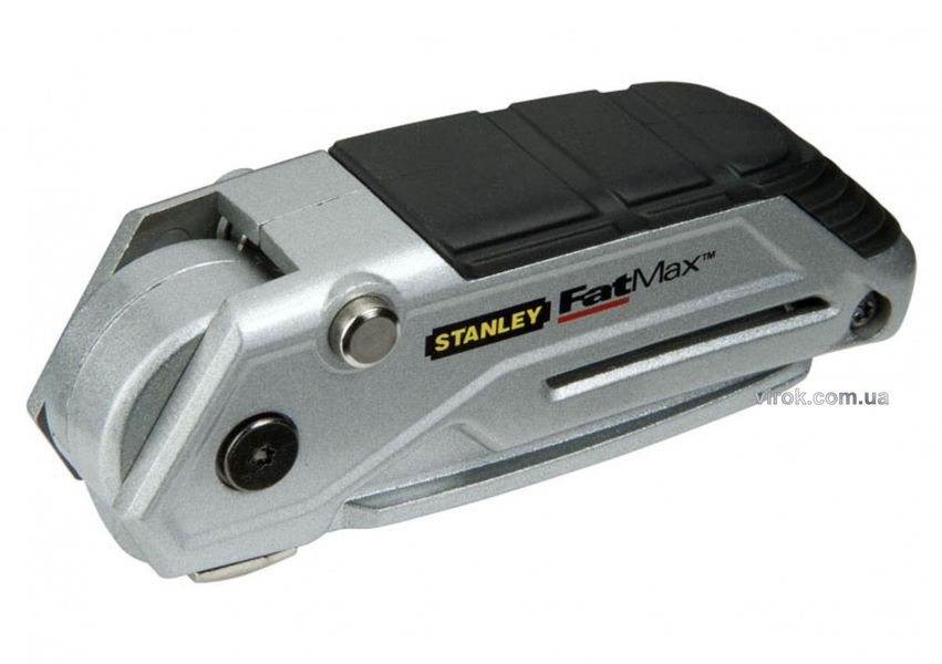 Нож складной STANLEY "FatMax FOLDING TWIN-BLADE" с двумя трапецевидными лезвиями 180 мм фото