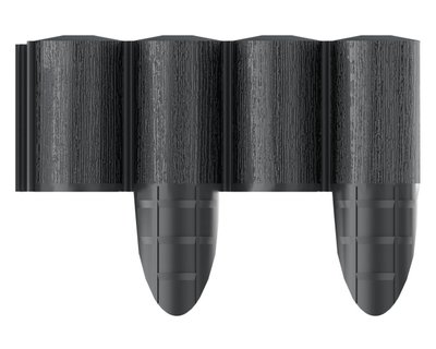 Огорожа для клумби декоративна чорна Cellfast 4 ECO 34-032, 95х240 мм, 10 шт фото